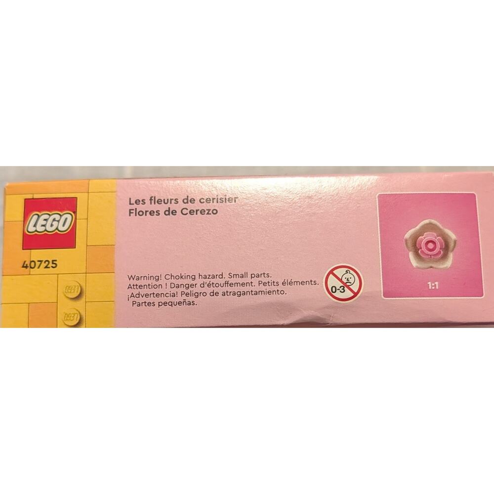NIB Lego Cherry Blossom Building Blocks Decor 438 Pieces Model 40725 - Picture 7 of 8